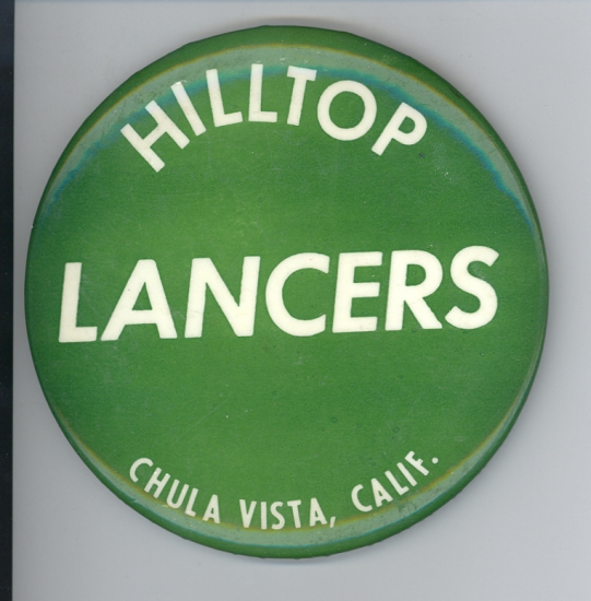 Official 1975 Lancer 'green' Button which attached onto your shirt
